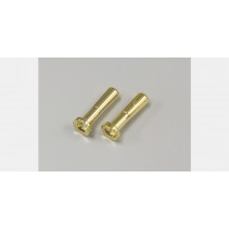 Team Orion Gold Plug 5mm Male (2) Low Profile ORI40056