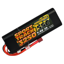 OVERLANDER 3250mah 7.4v 2s 55c Deans OV-2581