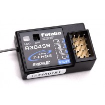 Futaba T4GRS - 2.4GHz T-FHSS 4-Channel Combo including R304SB with Telemetry (D)