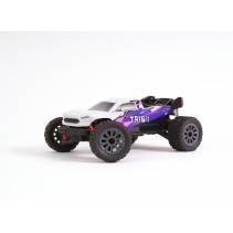 1/16 MINITRON TRUGGY WHITE/PURPLE W/2'S LIPO & TRANSMITTER 1-PD303