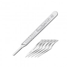 Model Craft Swann Morton #4 Handle 5x#26 Blades PKN9220