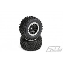 Proline Badlands MX43 Pro-Loc Tyres Mounted for XMAXX (F/R) PL10131-13