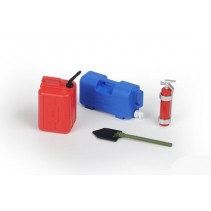 Proline Scale Assortment Set #7 Jug, Fuel Can, Fire Extinguisher, Trench Shovel