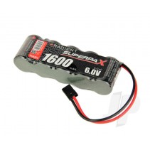 Radient NiMH 6.0V 1600mAh 2/3A SBS-Flat Rx-JR RDNA0088