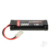 RADIENT 3000MAH 7.2V 6 CELLSC STICK  TAMIYA RDNA0201