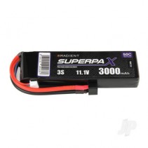 RADIENT 3000mah 3s 11.1v 50c deans RDNB30003S50H