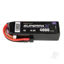 RADIENT 4000MAH 4S 50C DEANS RDNB40004S50H