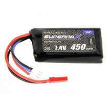 Radient LiPo 2S 450mAh 7.4V 30C JST RDNB4502SJ30