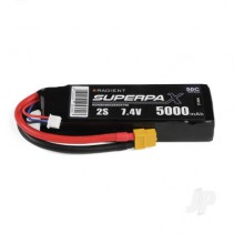 RADIENT 5000 MAH 2S 7.4V 50C XT60 RDNB50002S50XT60