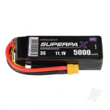 RADIENT 5000MAH 3S 11.1V 30C XT60 RDNB50003S30XT60