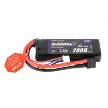 Radient LiPo 2S 2000mAh 7.4V 35C HCT RDNL20002