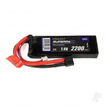 Radient LiPo 2S 2200mAh 7.4 25C HCT RDNL22002S25H