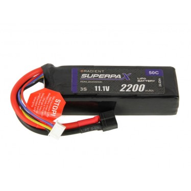 Radient LiPo 3S 2200mAh 11.1V 50C HCT RDNL22003S50H