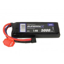 Radient LiPo 2S 5000mAh 7.4V 35C HCT RDNL50002S35H