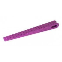 Schumacher H1026 Ride Height Gauge; Purple Alloy; 0-10mm