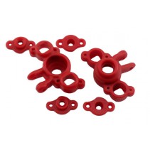 RPM Axle Carriers for Traxxas 1/16 Mini E-Revo/Slash Red RPM73169