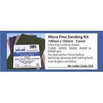 ALBION ALLOYS MICRO FINE SANDING KIT 353