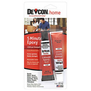 Devcon 5 Minute Epoxy Resin 5oz (2 tubes)