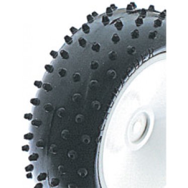 Schumacher U6557 Mini Spike 2 Front Tyres Yellow (pr)