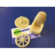 Fishing Boat Seat & Wheel