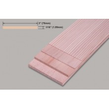 Spruce Sheet 2.5x75x915mm (1)