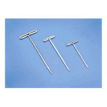 Du-Bro T-Pins 1in/25.4mm Niclkel Plated x 100 DB252