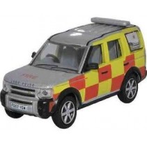 Notts Fire and Rescue Land Rover 1/76 Oxford Diecast