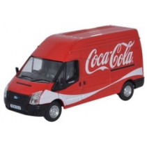 Ford Transit LWB High Roof Coke (Coca-Cola) 1/76 Oxford Diecast