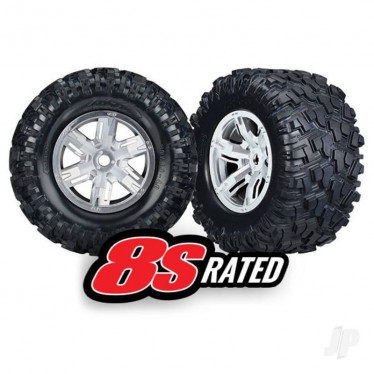 Traxxas Tyres and Wheels Glued Maxx (2) TRX7772R