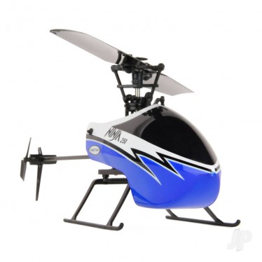 Twister Ninja 250 Helicopter with Co-Pilot Assist Blue TWST1001B