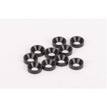 Speed Pack - M3 Csk Washers - Black Alloy (10)