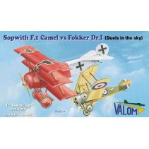 Valom Sopwith F.1 Camel vs Foker Dr.I (Duels in the sky) VLM14421