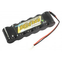 Voltz 6 Cell 1600mAh 7.2V Nimh Straight Pack (18T) Battery w/Micro VZ0051