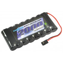 Voltz Tx Flat Battery 9.6v 2000mah w/connector VZ0180