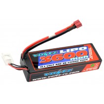 Voltz 3600mah Hard Case 3S 11.1V 40C Lipo Stick Pack Low Pro (2S Size) VZ0341