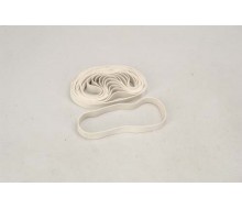 5"/127mm SLEC White Rubber Band / Wing Band (12)