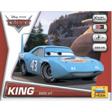 Zvezda Disney Cars KING Model Kit Z2013