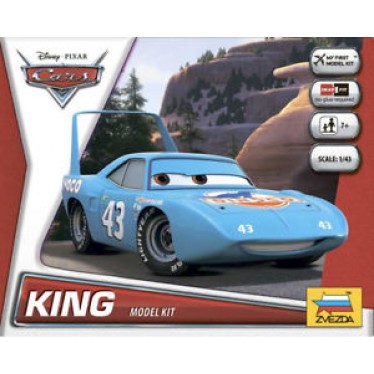Zvezda Disney Cars KING Model Kit Z2013