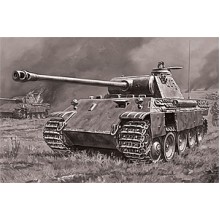 Zvezda Pz.KPFW.V Panther Ausf.D German Medium Tank Z3678